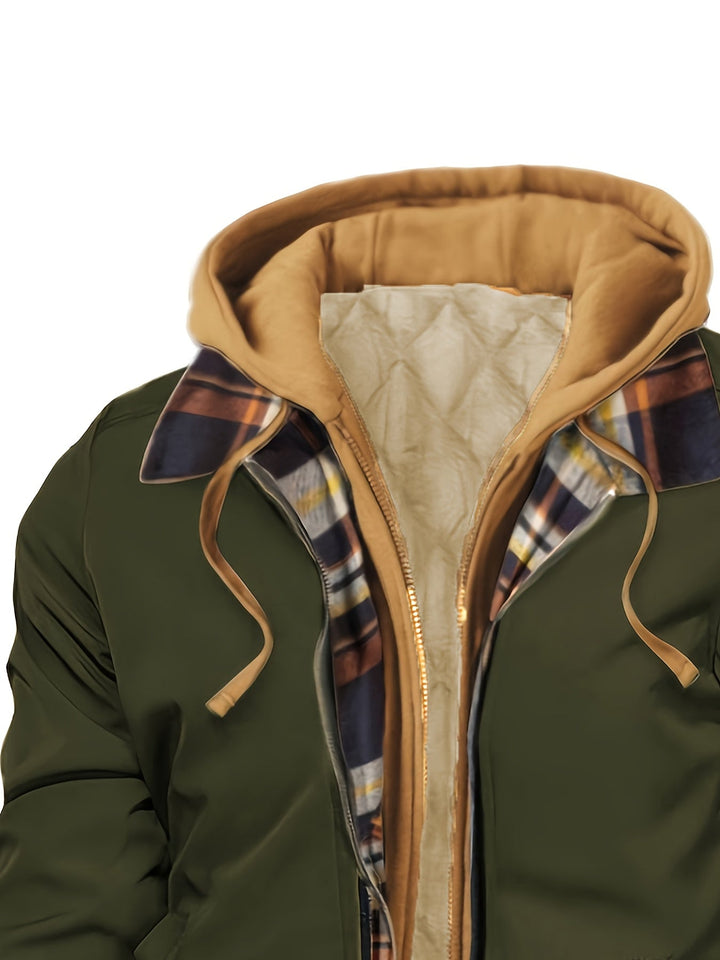 Bryson | Hooded Warm-Lined Zip Jacket