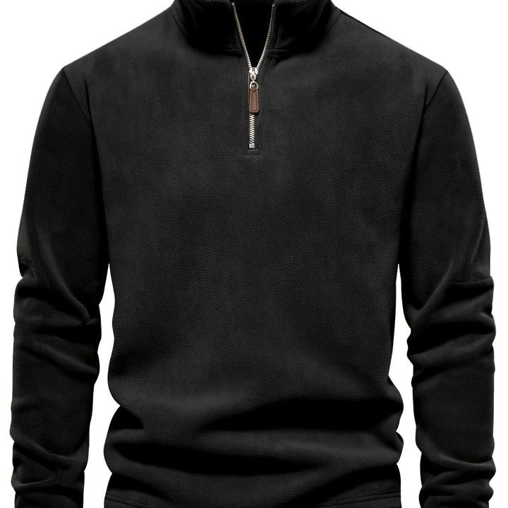 Hugo | Half-Zip Stand-Collar Pullover
