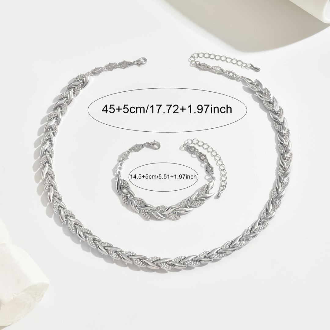 Marlene | Elegant Necklace and Bracelet Set