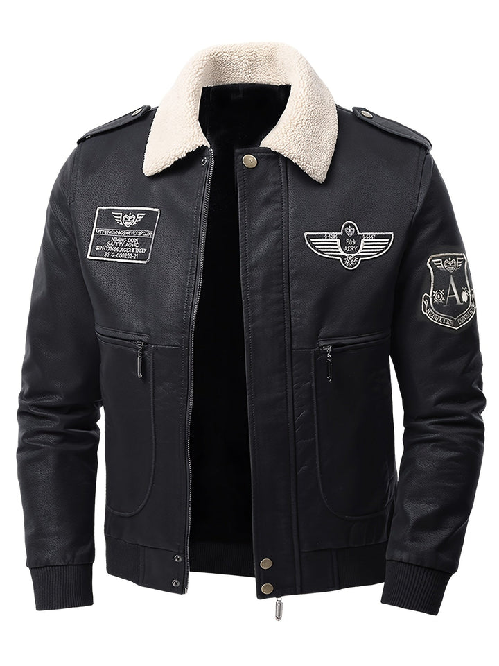 Cedric | Aviator Bomber Jacket