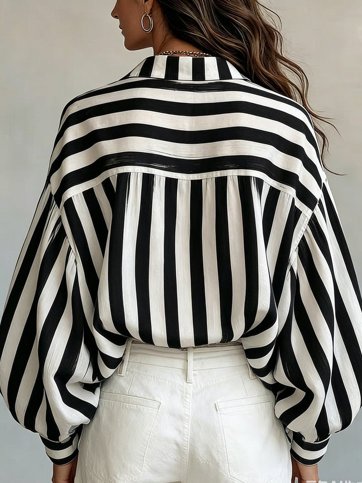 Cordelia | Relaxed Striped Shirt