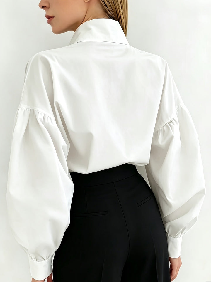 Lucille | Statement Collar Blouse