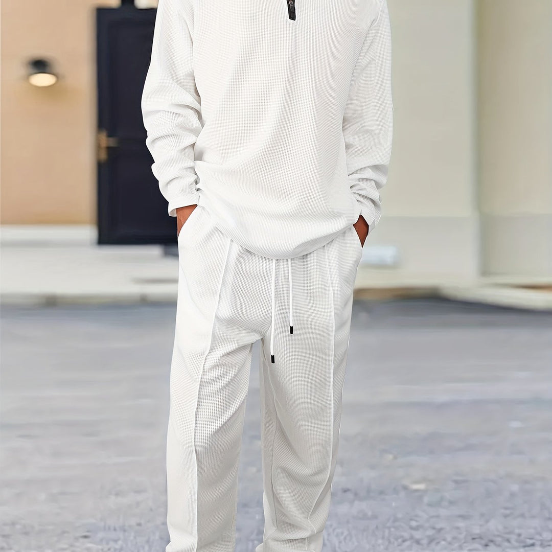 Oliver | Relaxed Textured Two-Piece Set