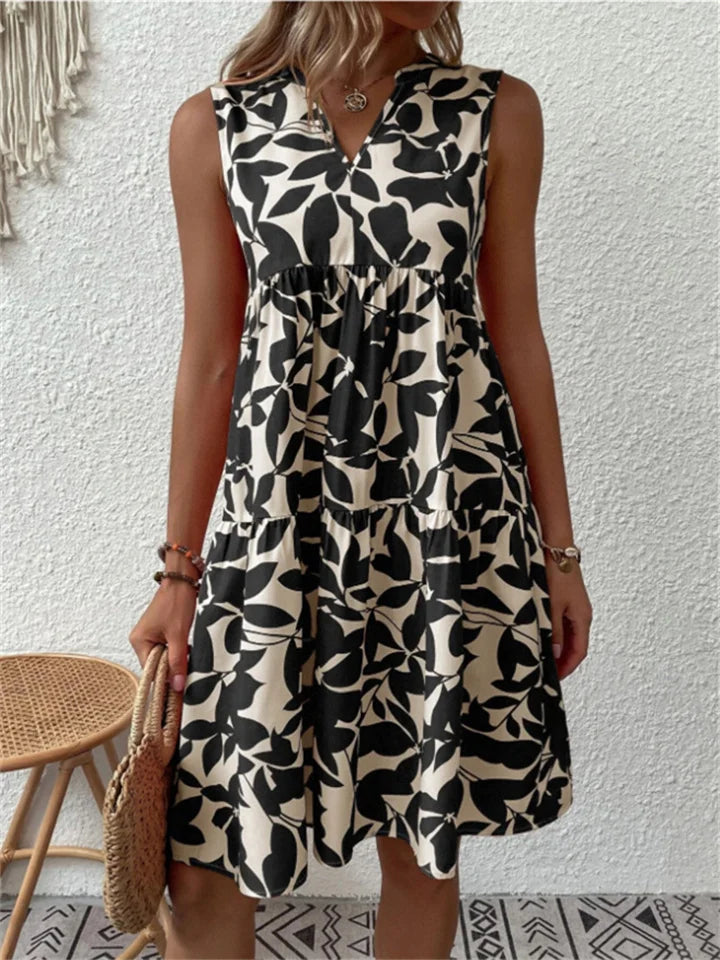 Madison | Romantic Floral A-Line Dress