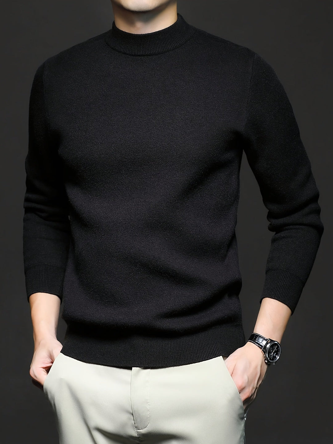 Everett | Refined High-Neck Jumper