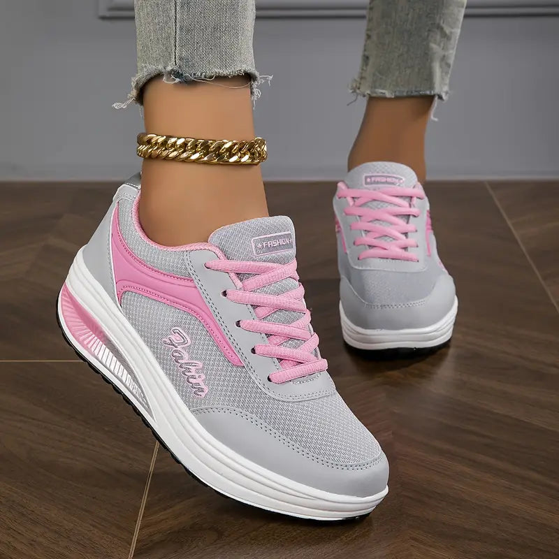 Rhonda | Cushioned Platform Sneakers