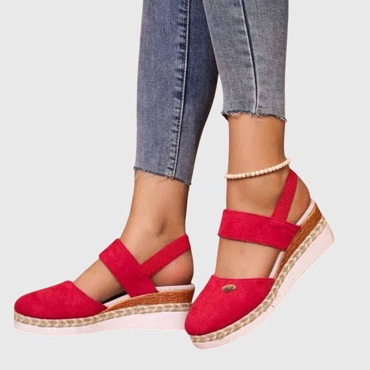 Ruth | Cushioned Wedge Sandals