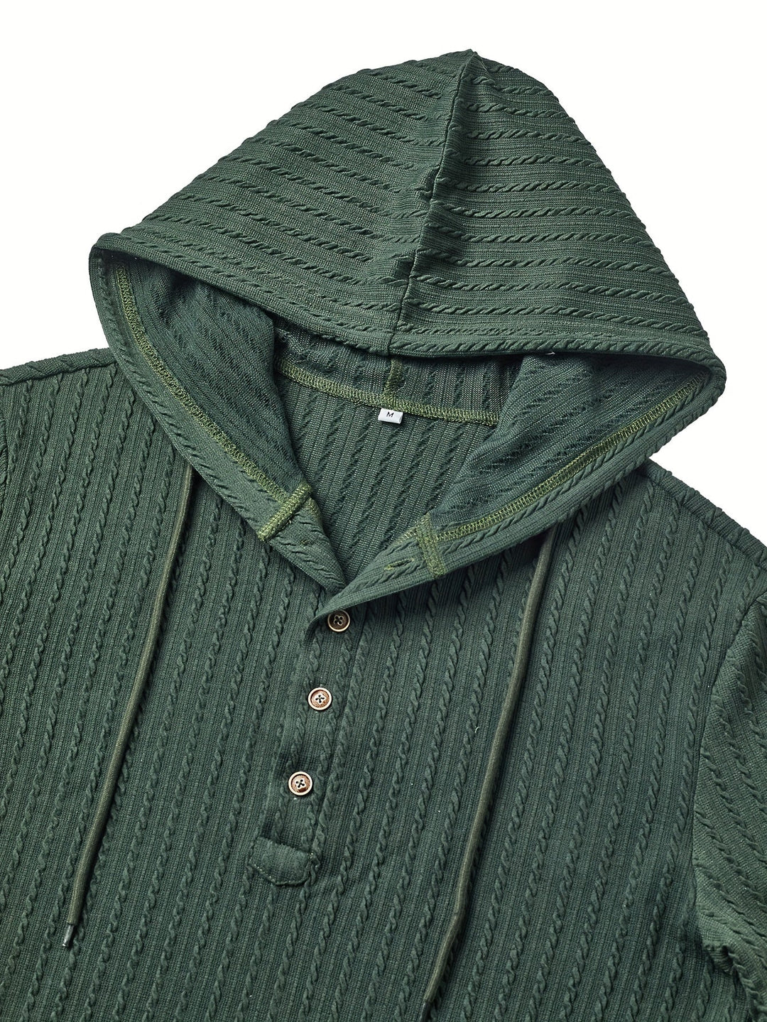 Rowan | Hooded Textured Henley
