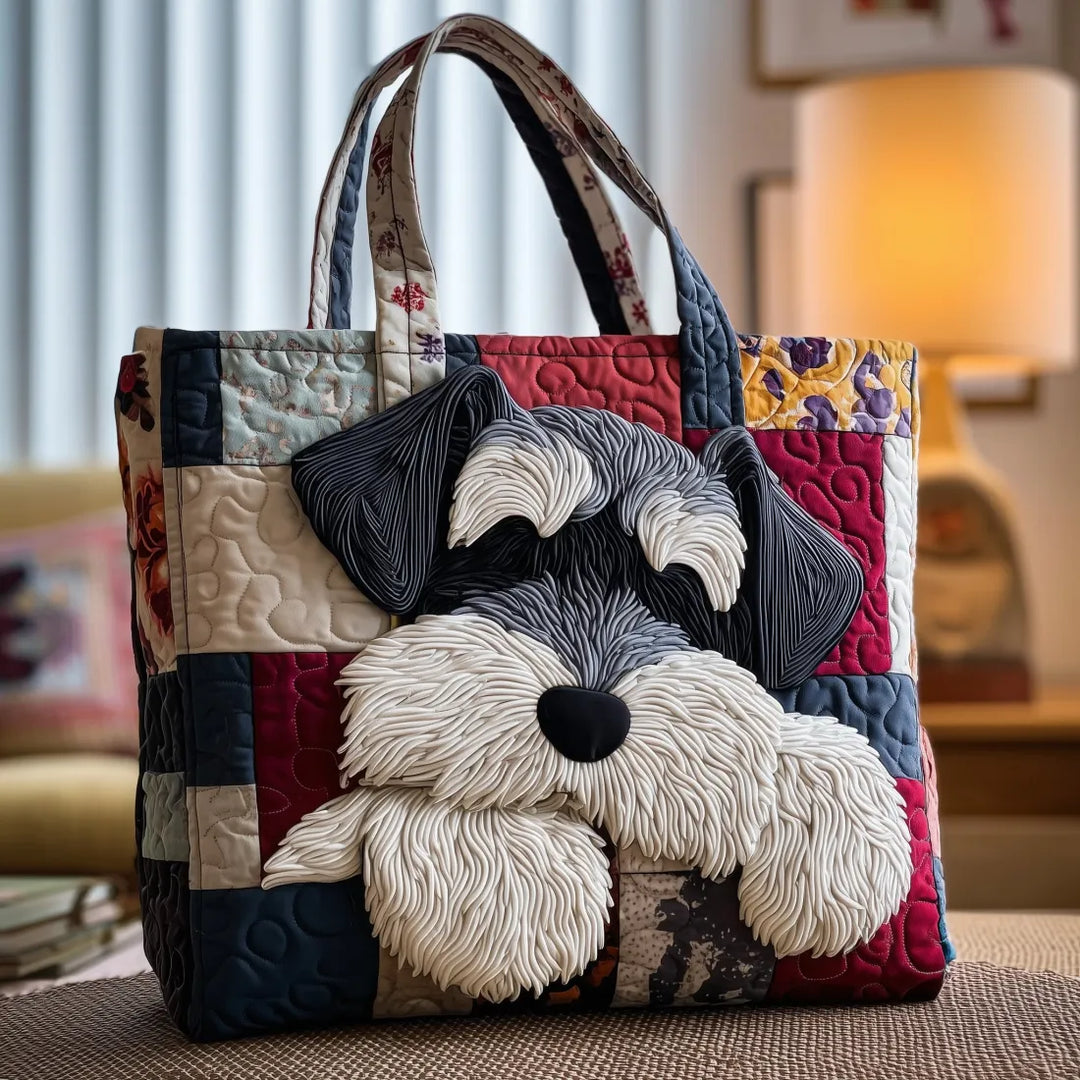 Hannah | Adorable Dog Art Tote Bag
