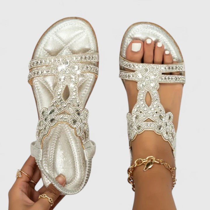 Rebecca | Elegant Orthopedic Beads Sandals