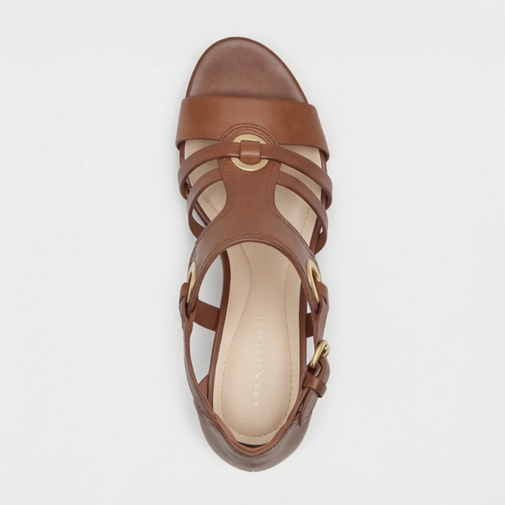 Serena | Orthopedic Strap Open Toe Heels
