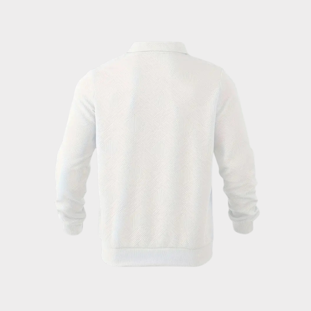 Hudson | Textured Half-Zip Pullover