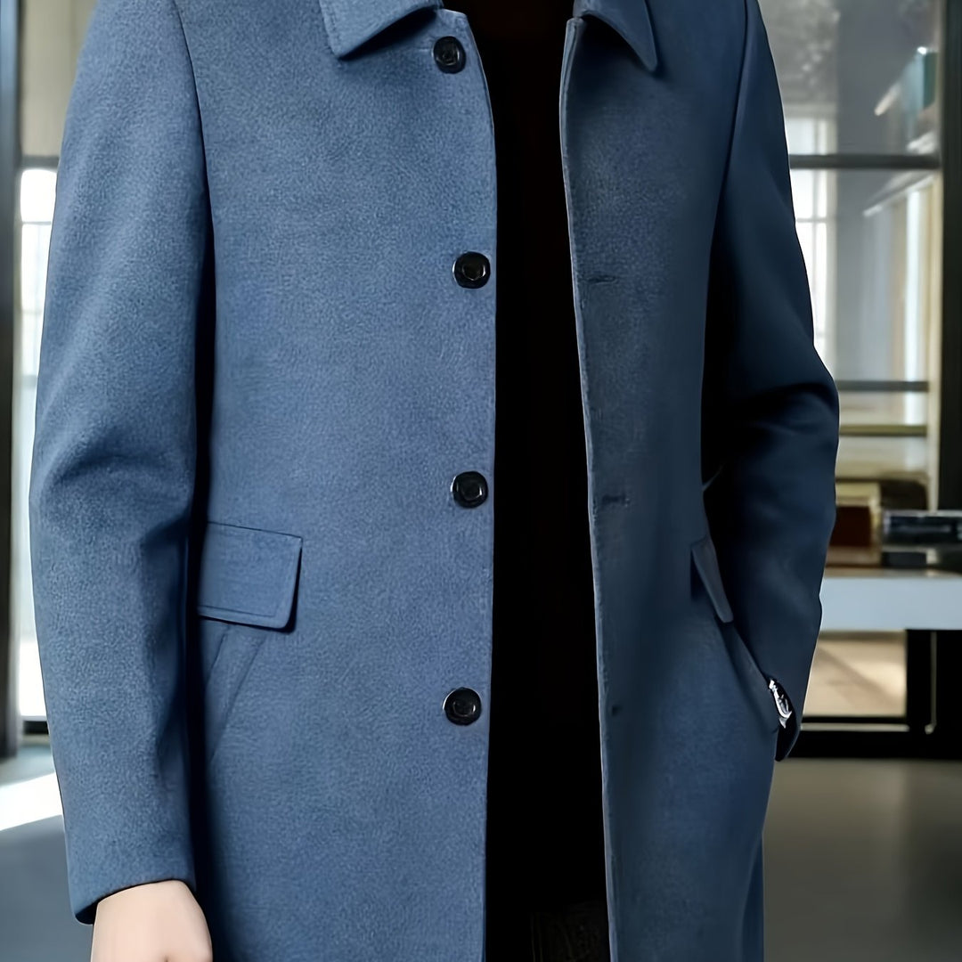 Gerard | Refined Single-Breasted Overcoat