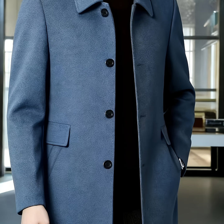 Gerard | Refined Single-Breasted Overcoat