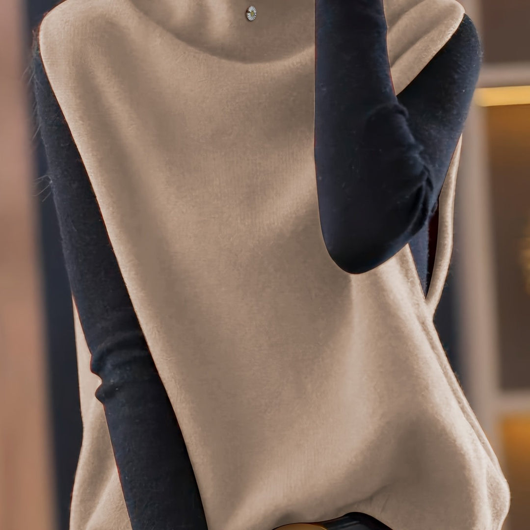Giselle | Refined High-Neck Vest