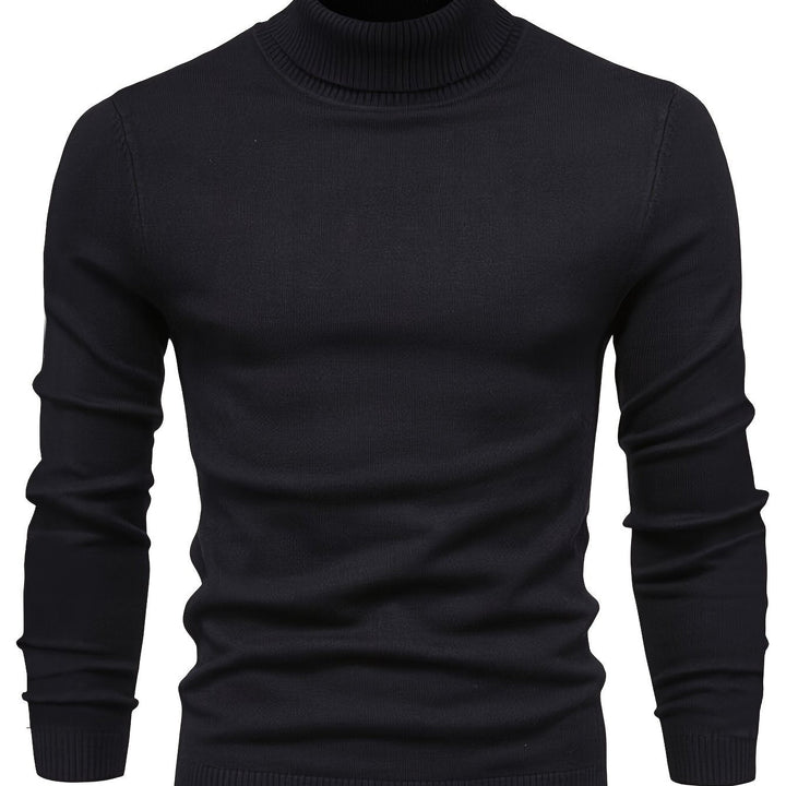 Malcolm | Classic Mock-Neck Jumper