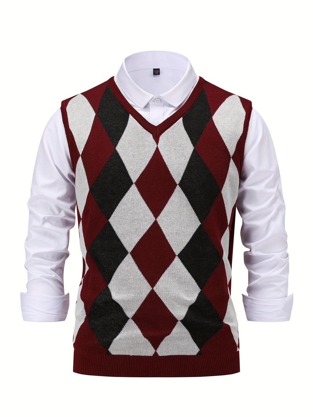 Chandler | Classic Argyle Jumper Vest