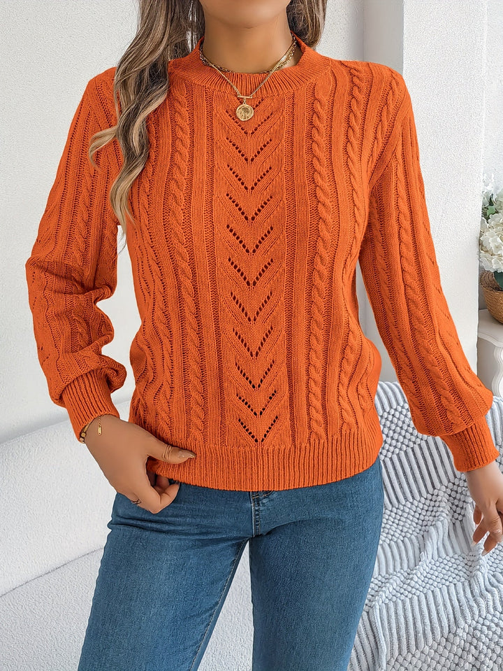 Blythe | Cable-Knit Textured Jumper