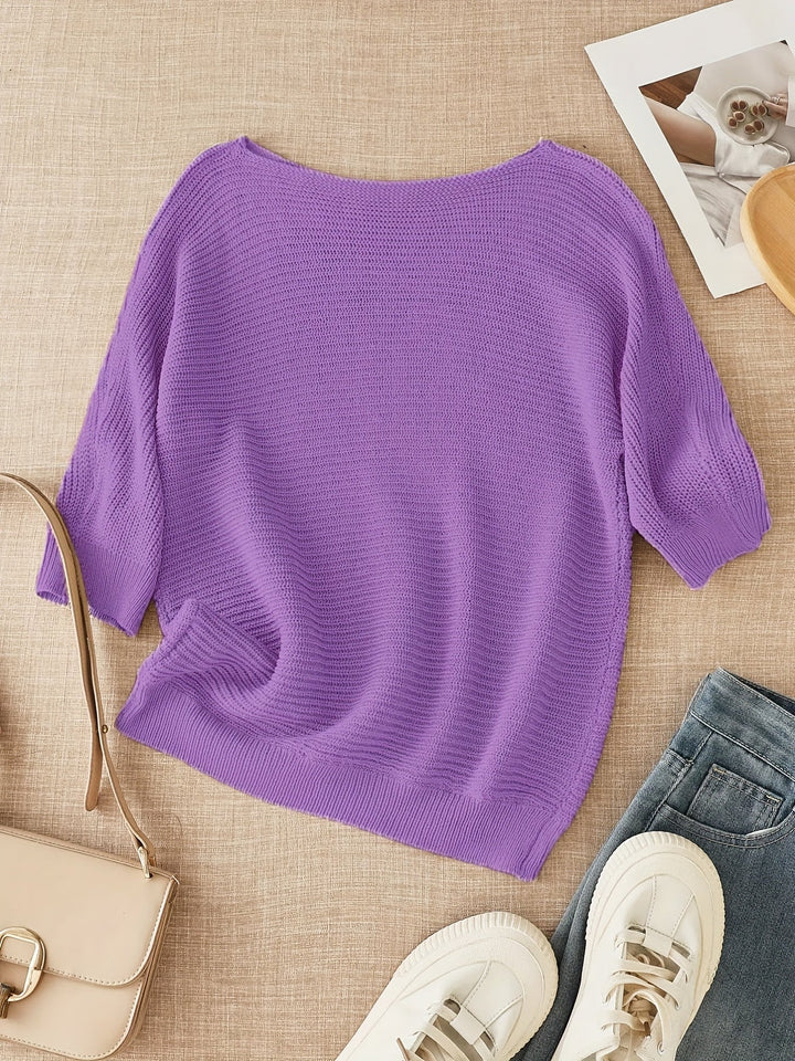 Lena | Relaxed Open-Knit Jumper
