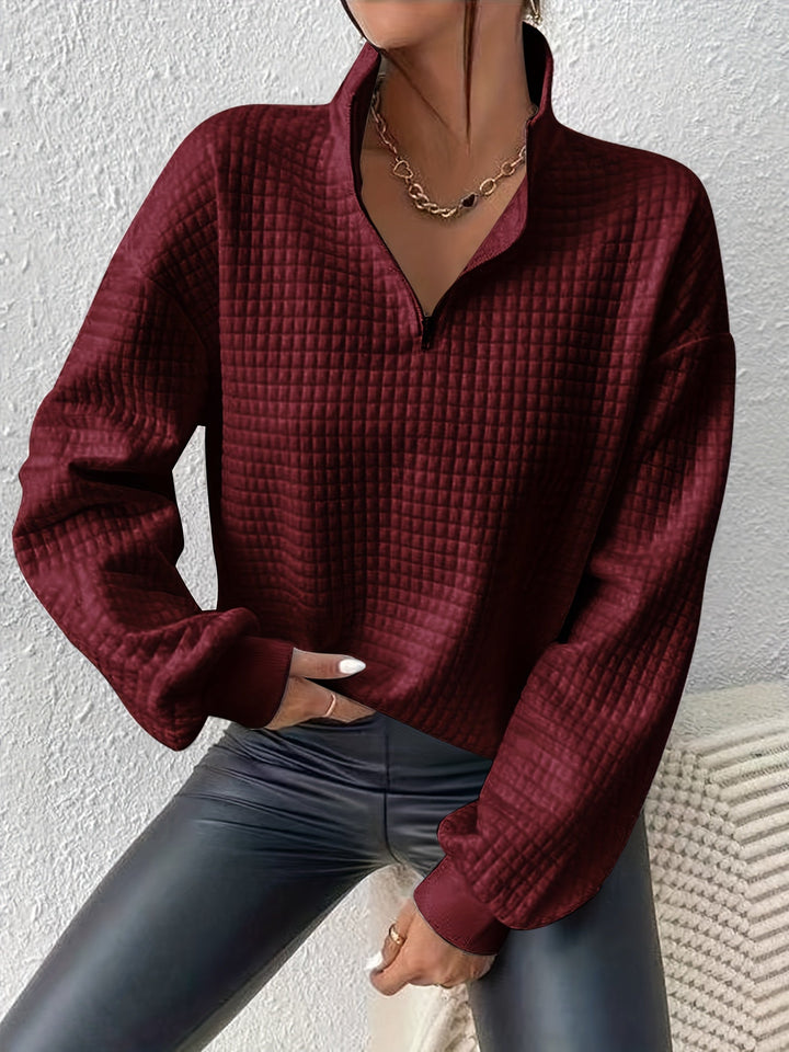 Susanna | Relaxed Quarter-Zip Pullover