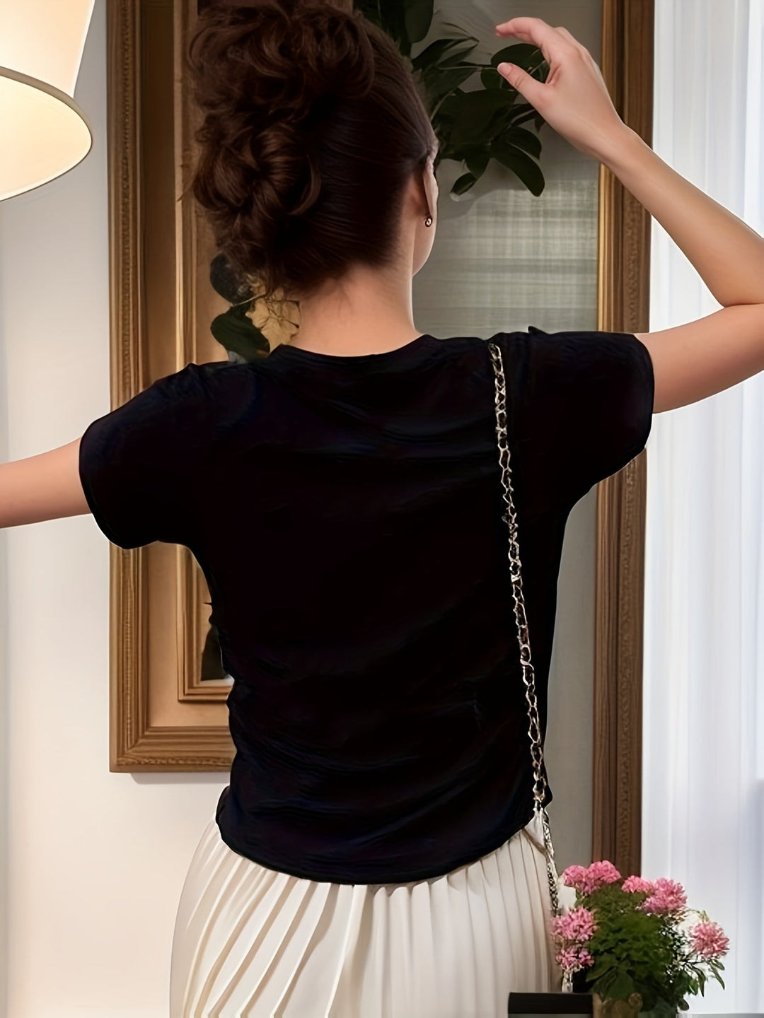 Della | Refined Mock-Neck Top
