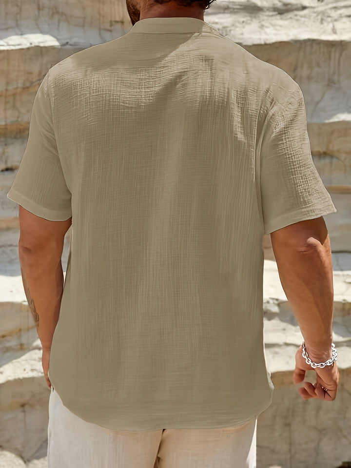 Preston | Relaxed Henley Shirt