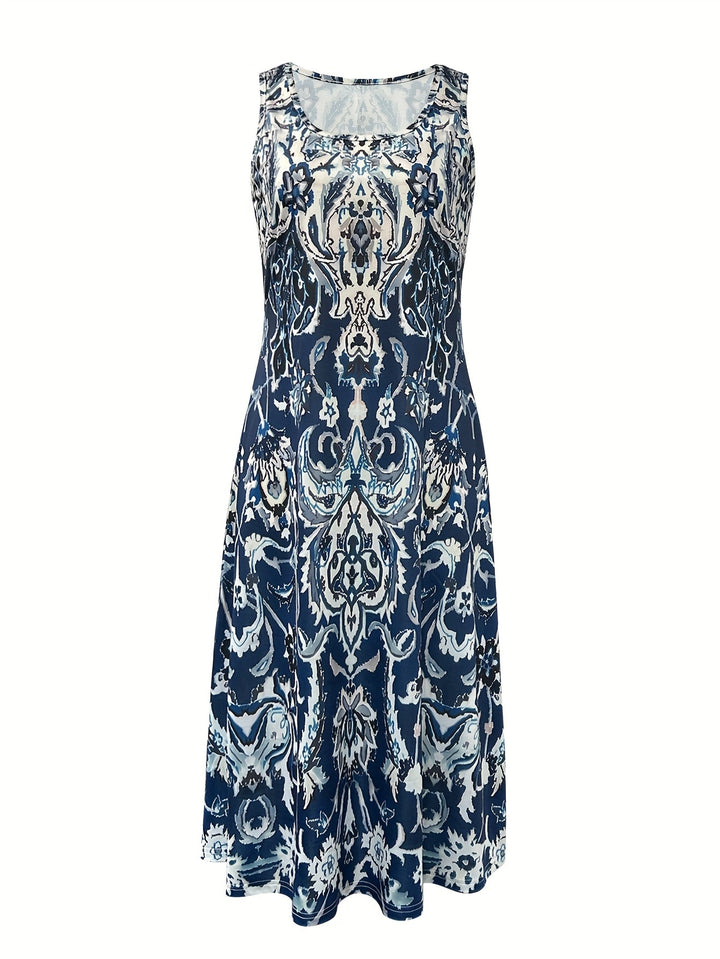 Odette | Flowing Floral Maxi Dress