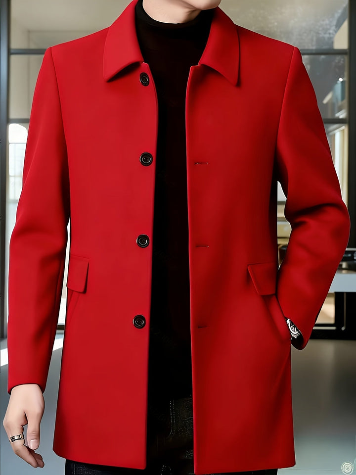 Gerard | Refined Single-Breasted Overcoat
