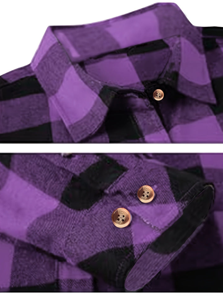 Everly | Relaxed Buffalo Check Shirt