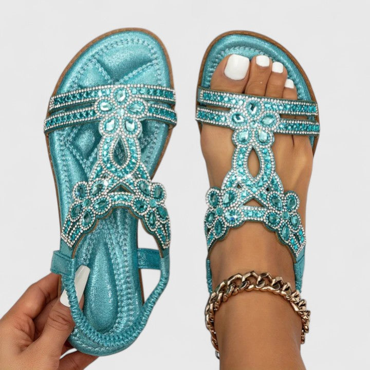 Rebecca | Elegant Orthopedic Beads Sandals