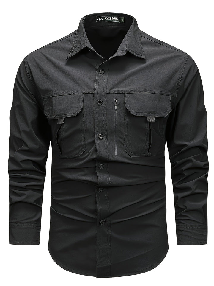 Duncan | Rugged Multi-Pocket Cargo Shirt