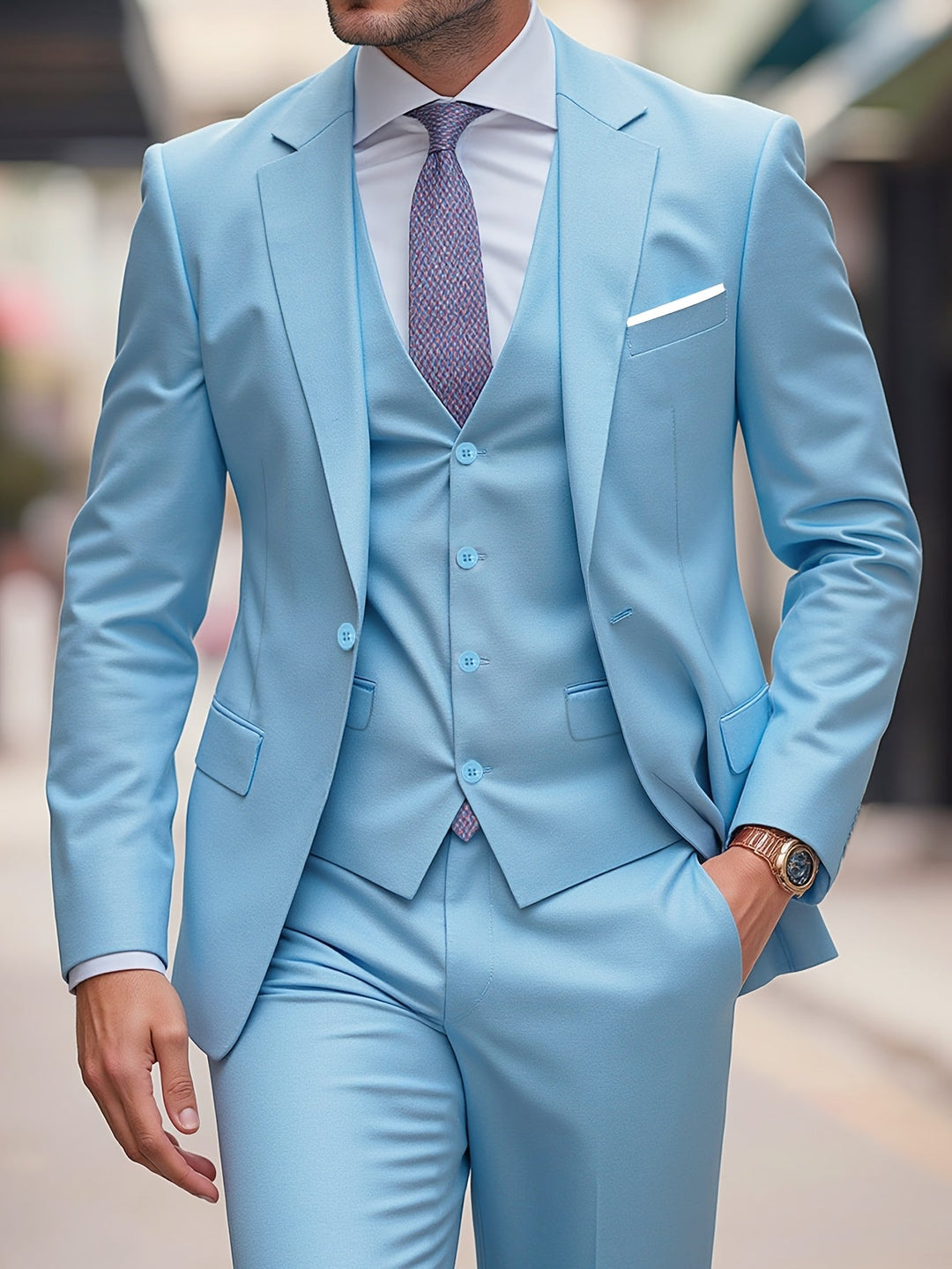 Franklin | Refined Three-Piece Suit