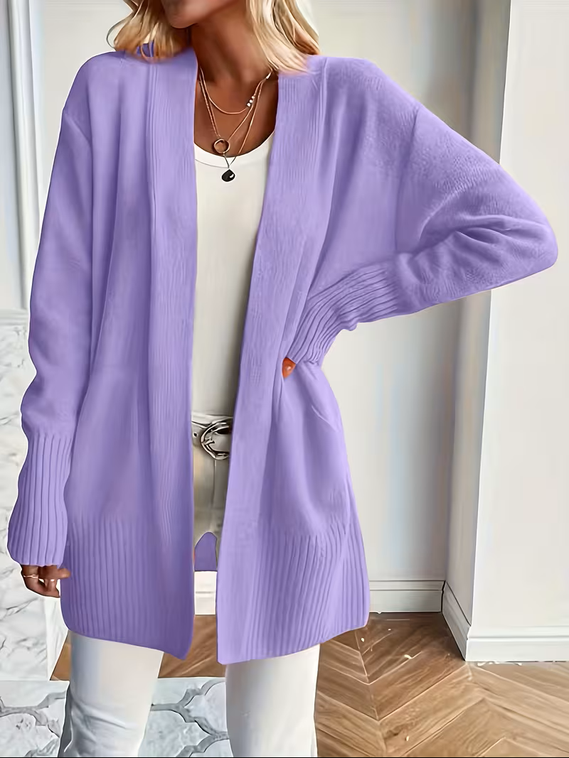 Deanna | Relaxed Open-Front Cardigan