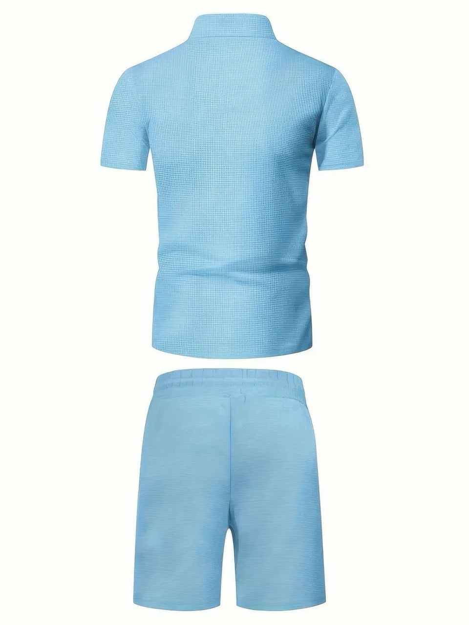 greyson | Classic Zipper Shirt and Short Set