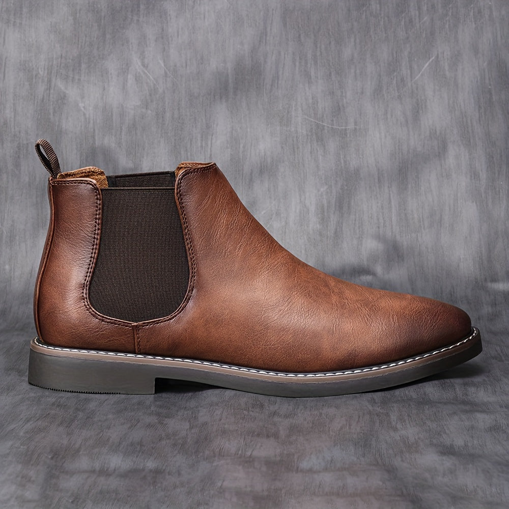 Nelson | Refined Slip-On Chelsea Boots