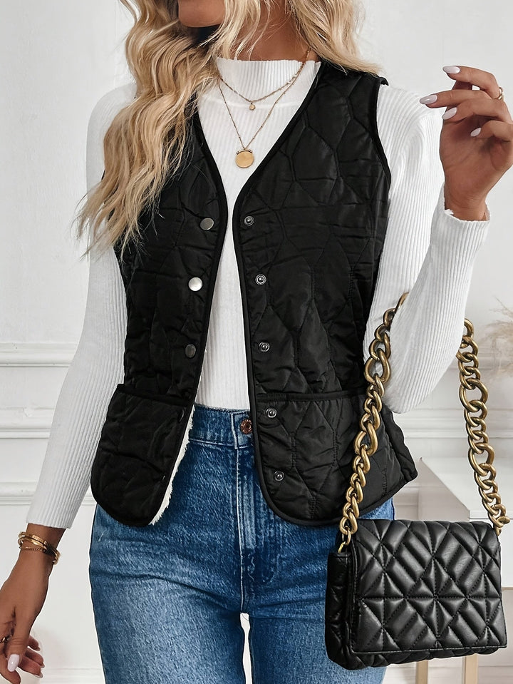 Kendra | Reversible Quilted Vest