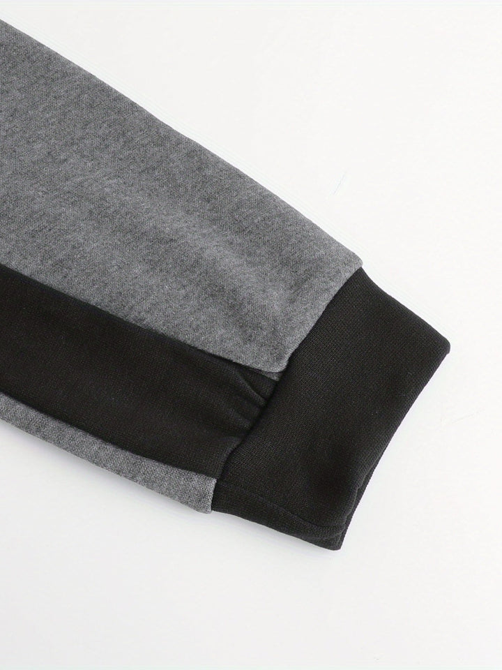 Bryce | colour Block Zip-Up Hooded Jacket