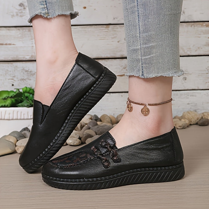 Geraldine | Cushioned Slip-On Loafers