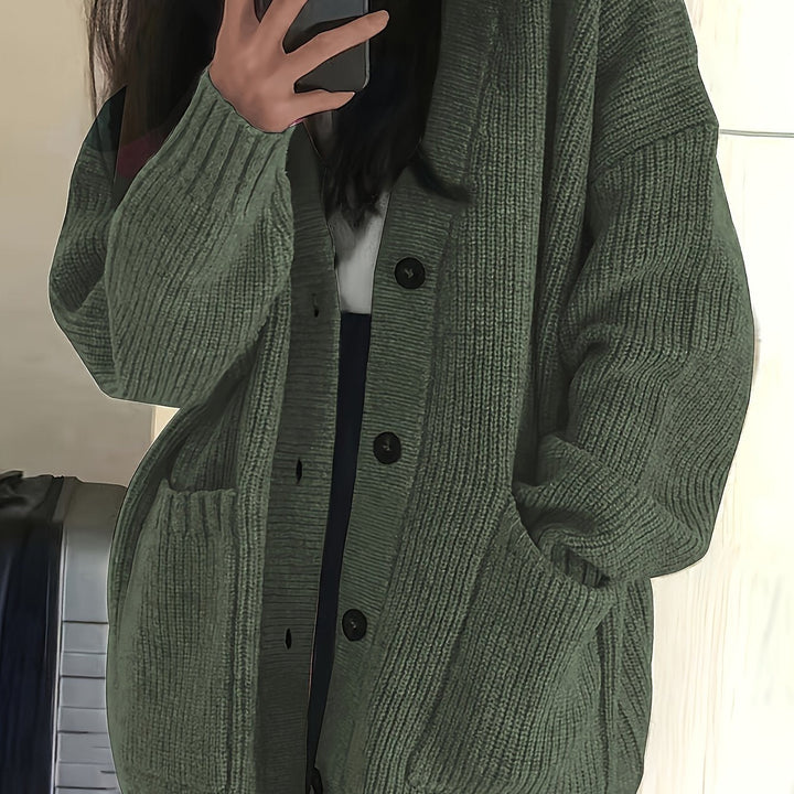 Maisie | Relaxed Button-Front Cardigan