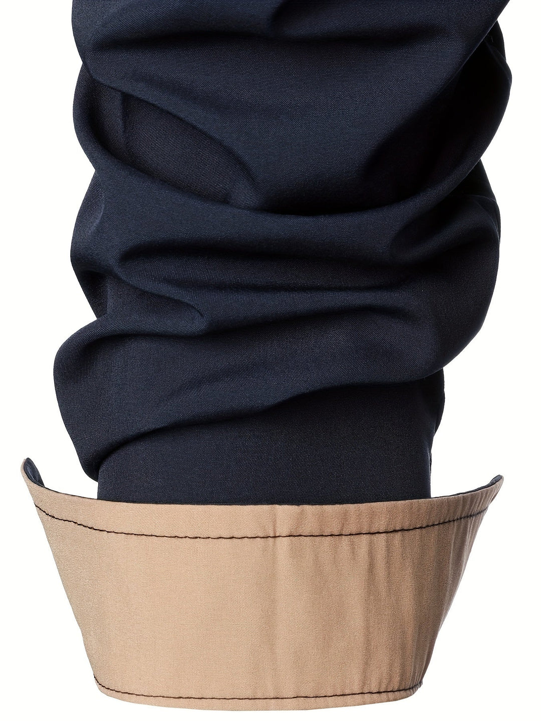 Lucille | Contrast-Trim Long Sleeve Shirt