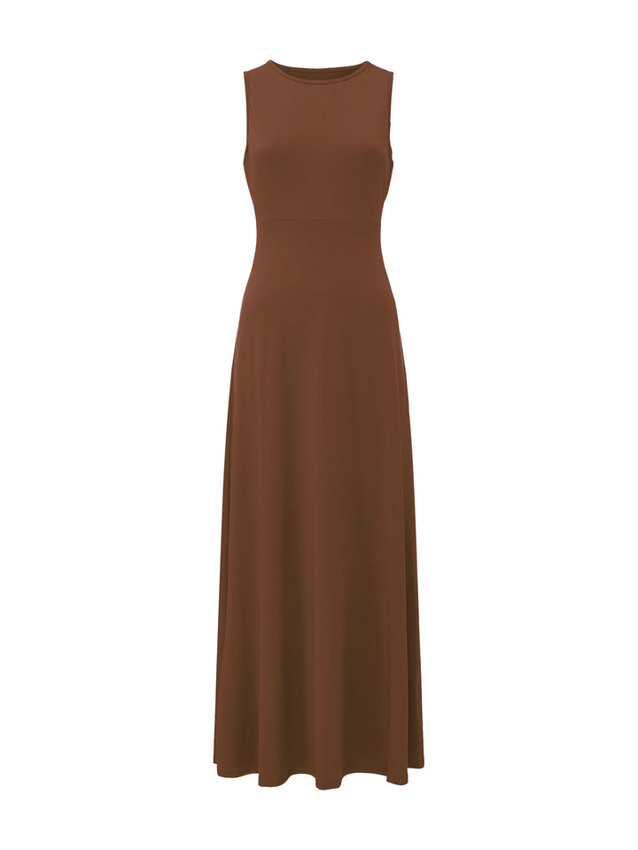 Clarissa | Sleeveless Flowing Maxi Dress