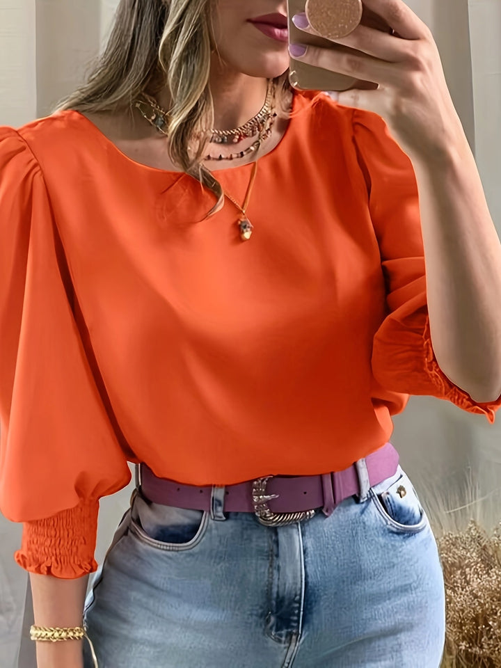 Ellen | Puff-Sleeve Blouse