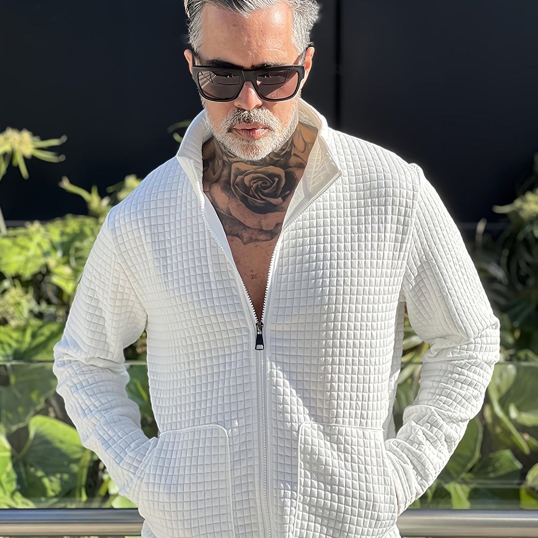 Hugo | Textured Zip-Up Jacket