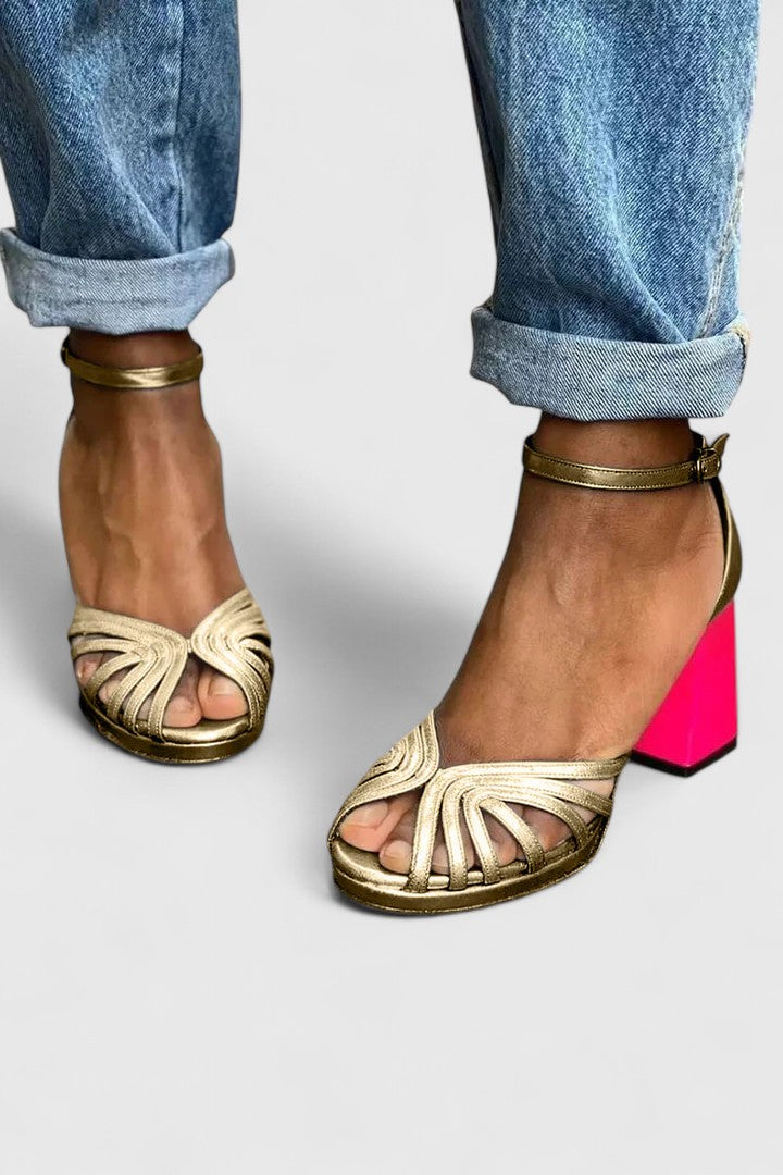Abigail | Sophisticated Butterfly Strap Heels