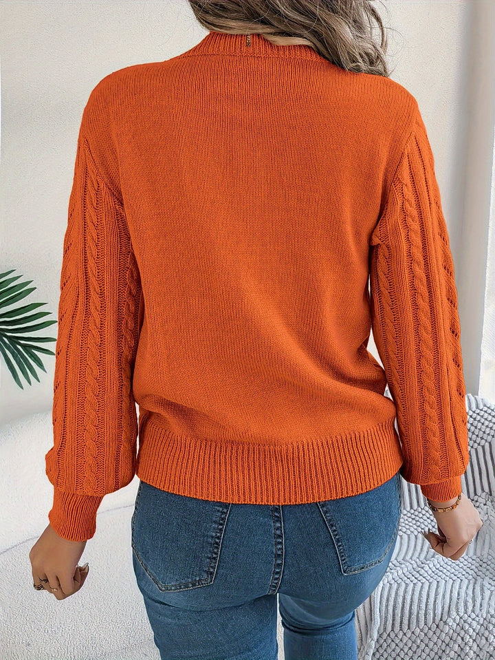 Blythe | Cable-Knit Textured Jumper