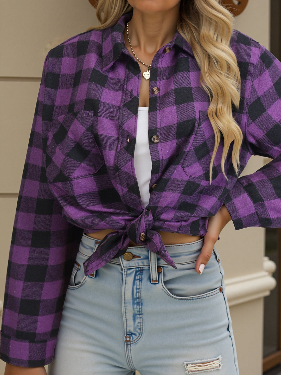 Everly | Relaxed Buffalo Check Shirt