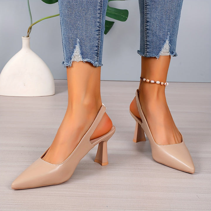 Sophia | Elegant Slingback Pointed Heels