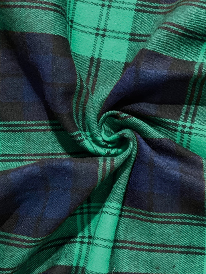 Braxton | Checked Hooded Shirt