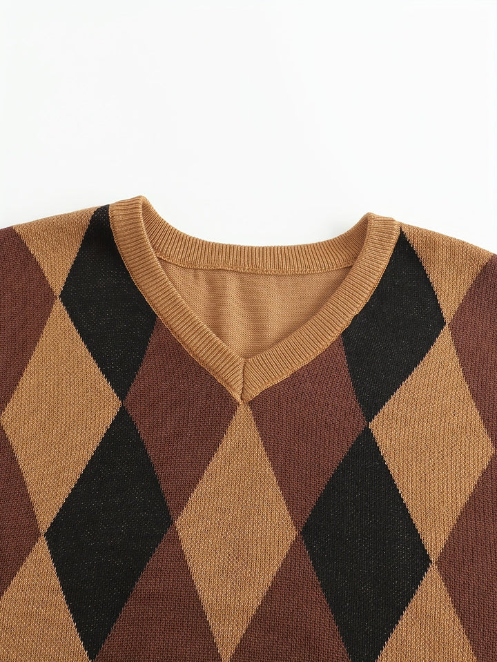 Chandler | Classic Argyle Jumper Vest