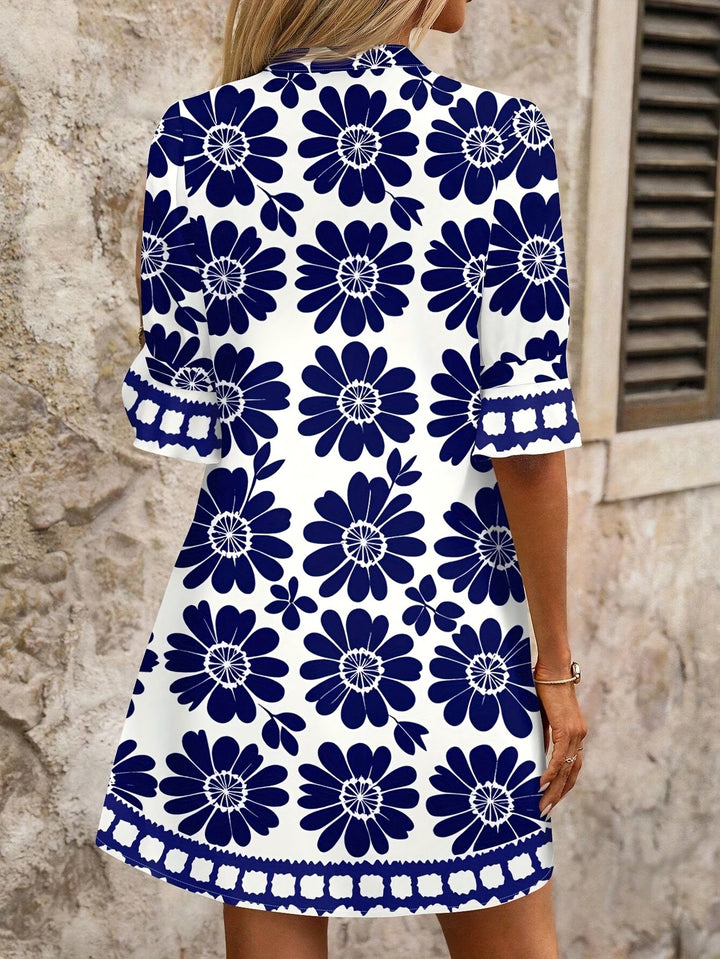 Georgia | Floral Bloom Mini Dress
